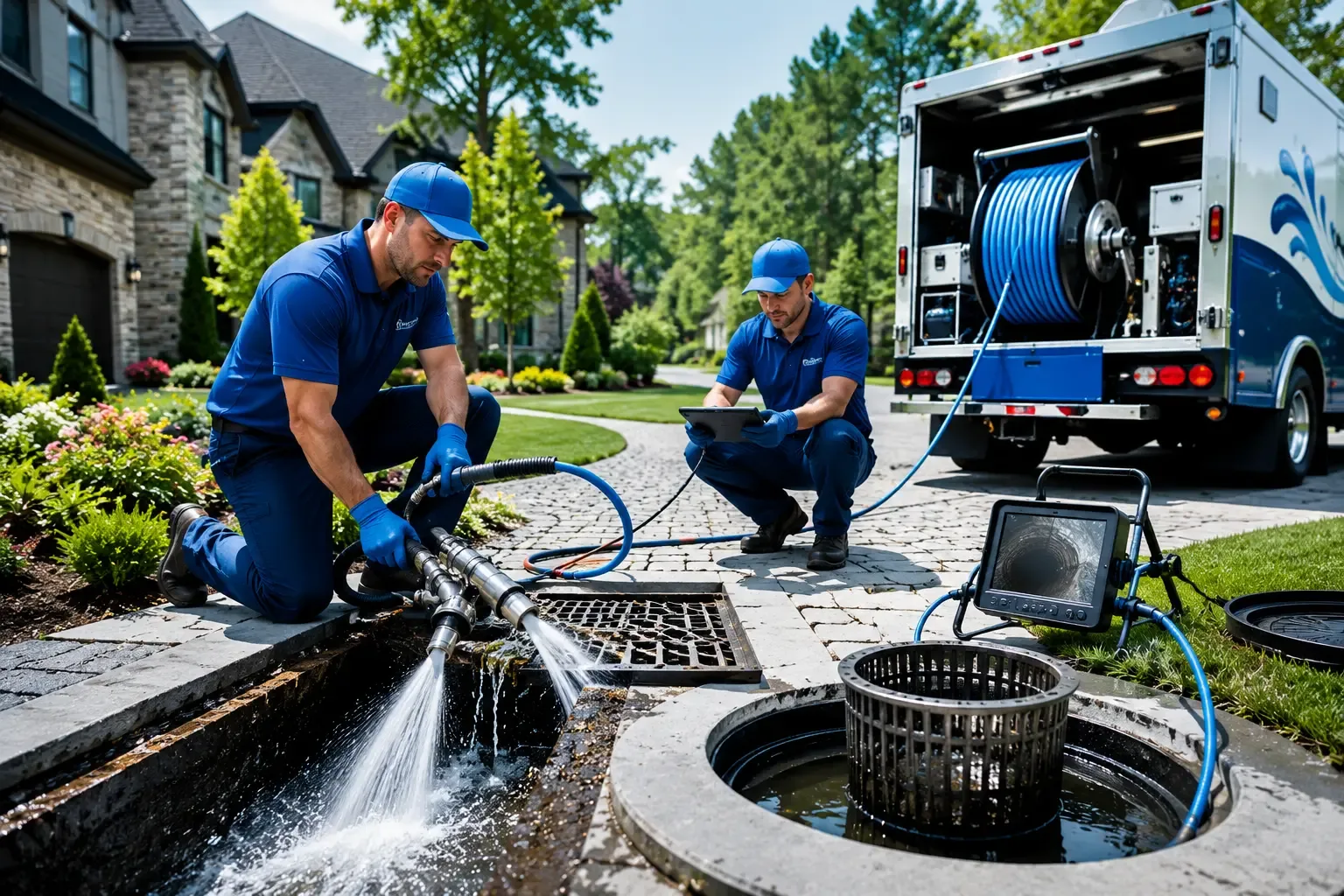 Local outdoor drain cleaning professionals in New Century, KS